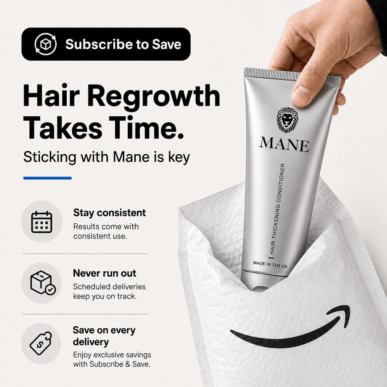 Mane Hair Thickening Conditioner (100ml)